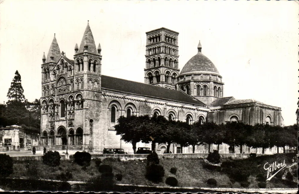 Angoulême — Katedra św. Piotra — Wydawnictwo Charemaises d'Art A. Gilbert - Awers