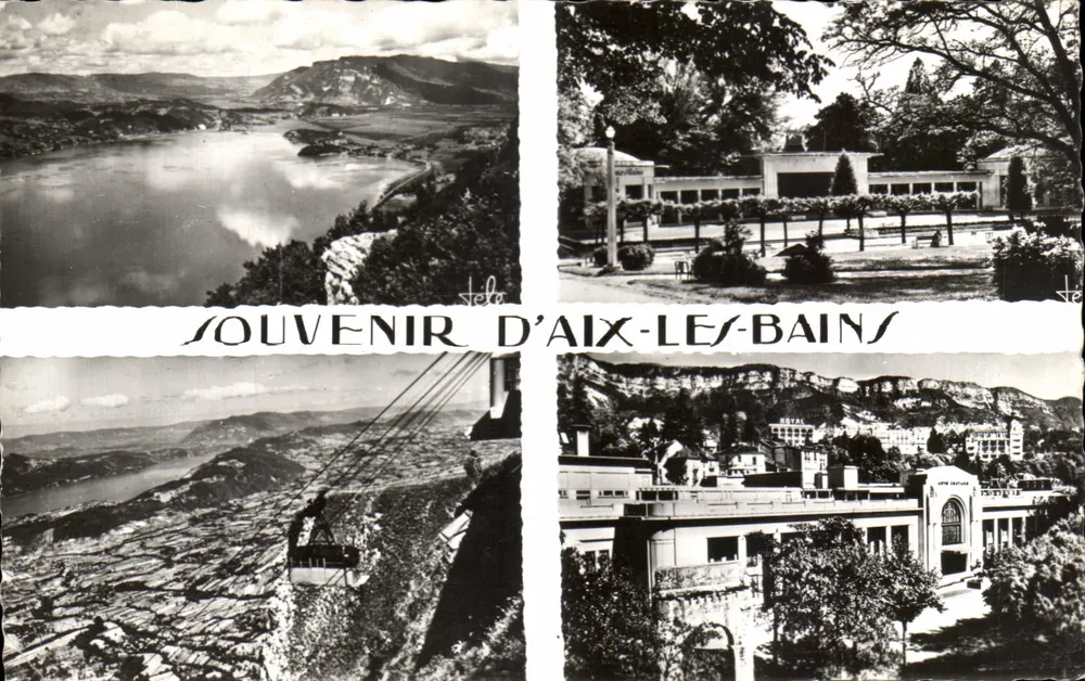 Aix-les-Bains — Erinnerung an Aix-les-Bains — Verlag TELE - Vorderseite