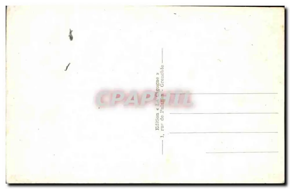 La Bridoire (Savoie) — Gorges do Grenand — Cig — n° 5804 - Verso