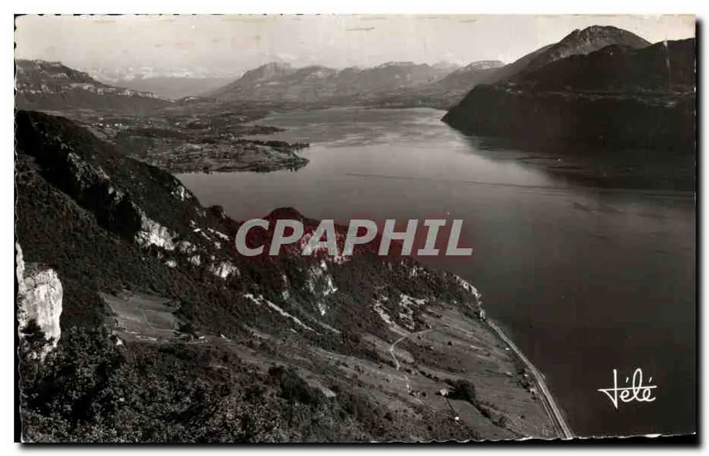 Lac du Bourget — Panoramablick vom Chambotte — Jélé - Vorderseite