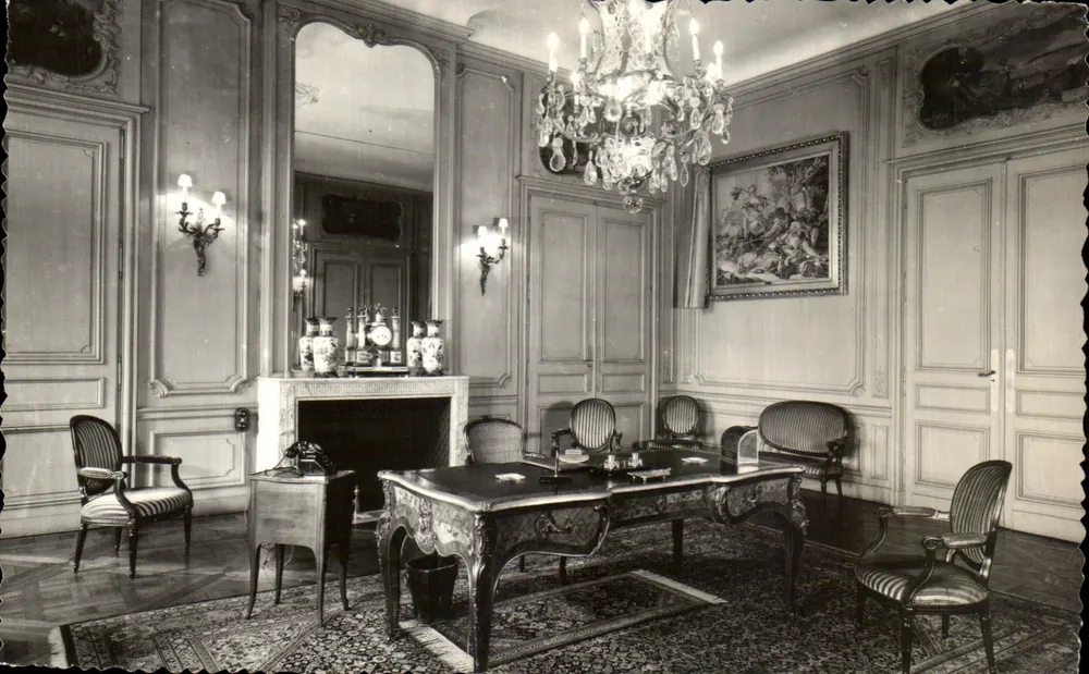 Präsidentenbüro — Handelskammer von Bordeaux — Palast der Börse - Vorderseite