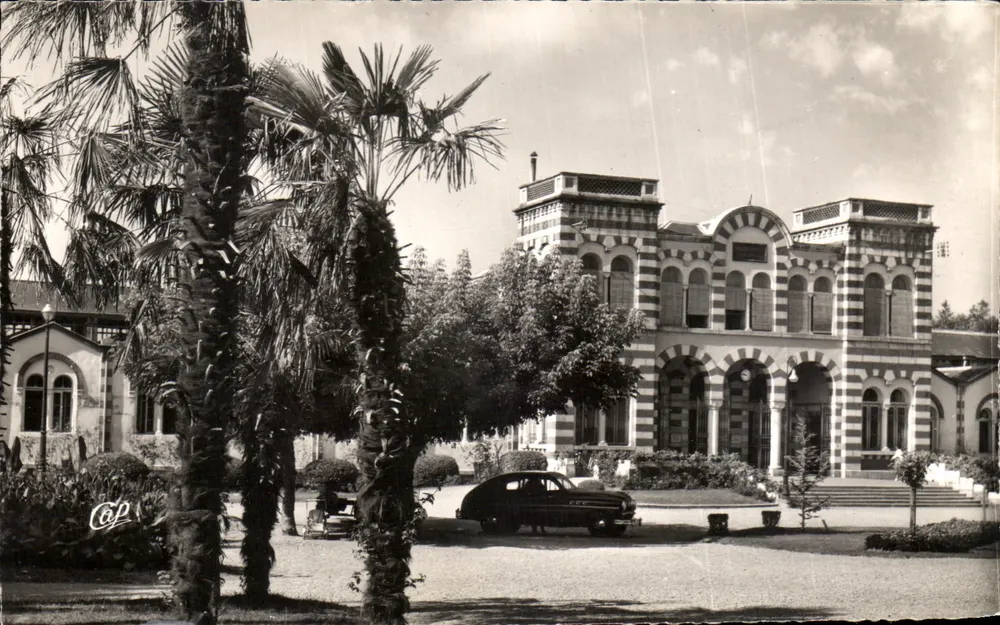 Salies-de-Béarn — Das Thermalbad und der Park — Cie des Arts Photomécaniques, Paris - Vorderseite