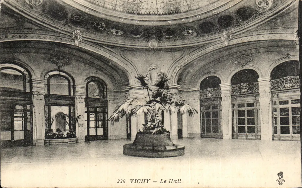 Vichy — Der Saal — Verleger Vichy, Nr. 330 - Vorderseite
