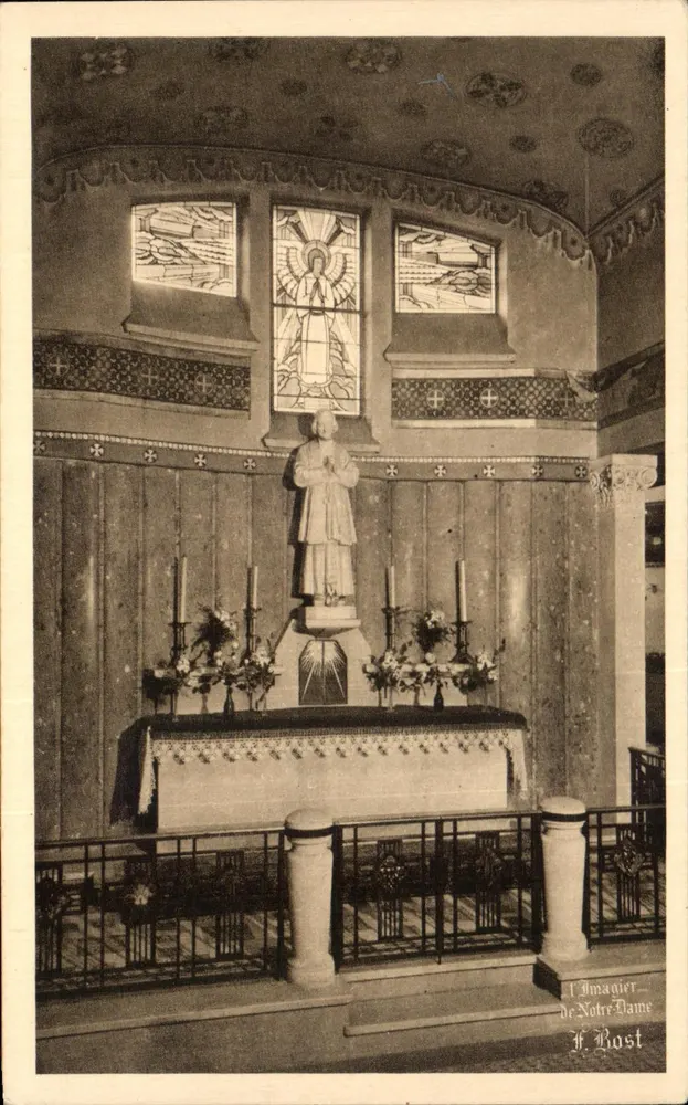 Notre-Dame de Vichy (Allier) — Chapelle du Saint-Curé d'Ars (neue Kirche) — F. Rost - Vorderseite