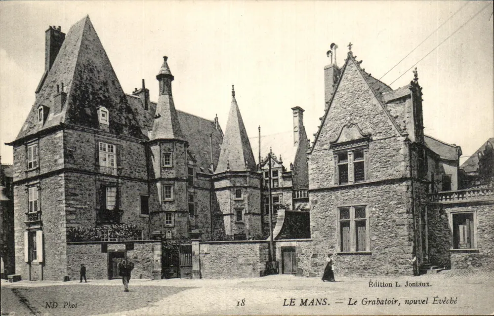 Le Mans — O Grabatoir, novo Bispo — Edição L. Jonidaux - Frente