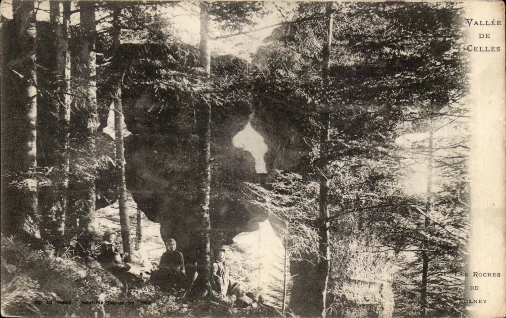 Vale de Celles — As Rochas de Colney — Imp. Ad. Weiss, Saint-Claude (Jura) - Frente