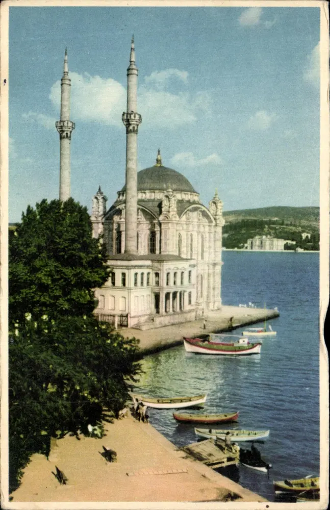 Moschee von Ortaköy — Istanbul — Verlag: BOGAN (Nr. 50) - Vorderseite