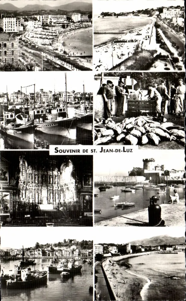 Saint-Jean-de-Luz — Lembrete de Saint-Jean-de-Luz — Réal-Photo - Frente