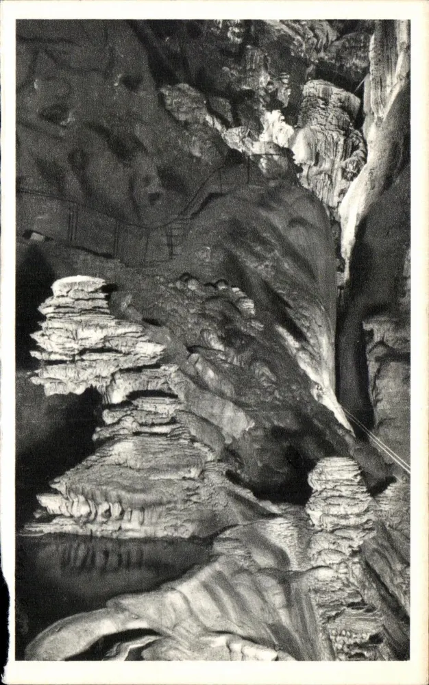 Padirac - Hängender See und Großer Dom — Éditions J. Vertuil & Saint-Céré (Los) - Vorderseite