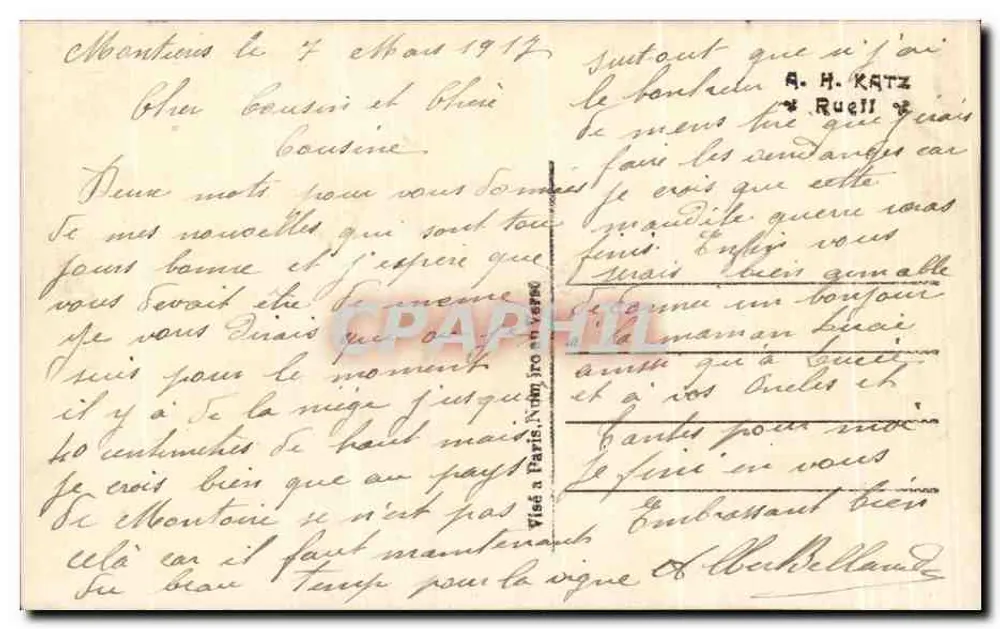 Esperanza — ancla y rosas — DK 9616 - Reverso