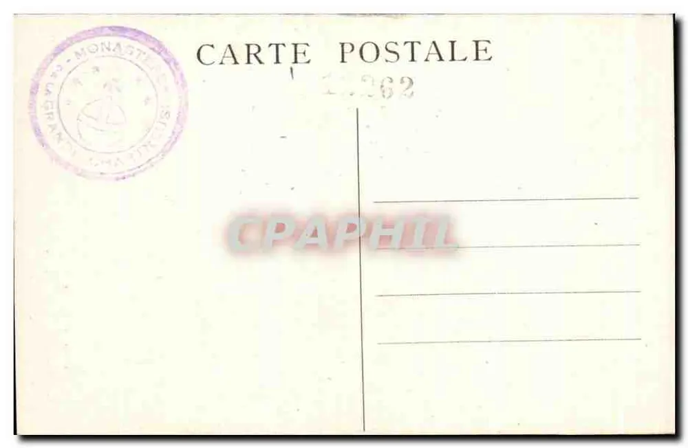 Le Pic de l'Éillette — Route de la Grande-Chartreuse — CI.A.V. 55. DAUPHINÉ - Rückseite