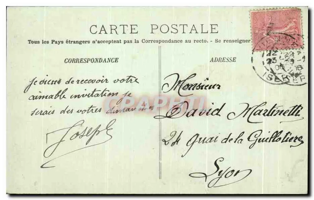Viena — O Jardim do Campo de Mars — LL. n°79 - Verso