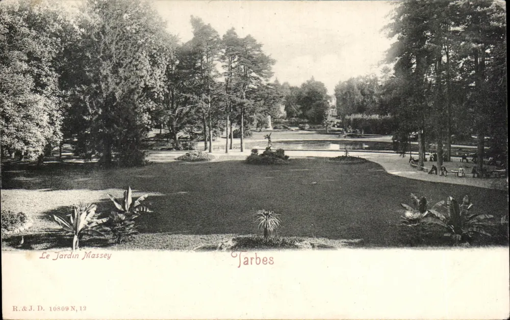 O Jardim Massey — Jarbes — R.&J.D. 10809 N.12 - Frente