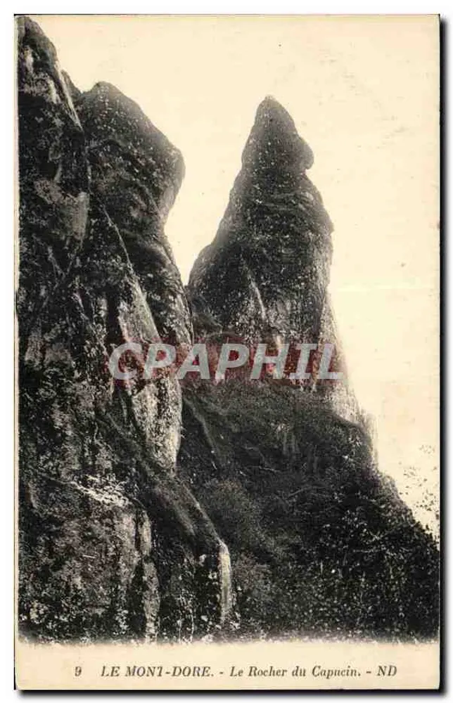 O Mont-Dore - O Rocher do Capncin - ND - Frente