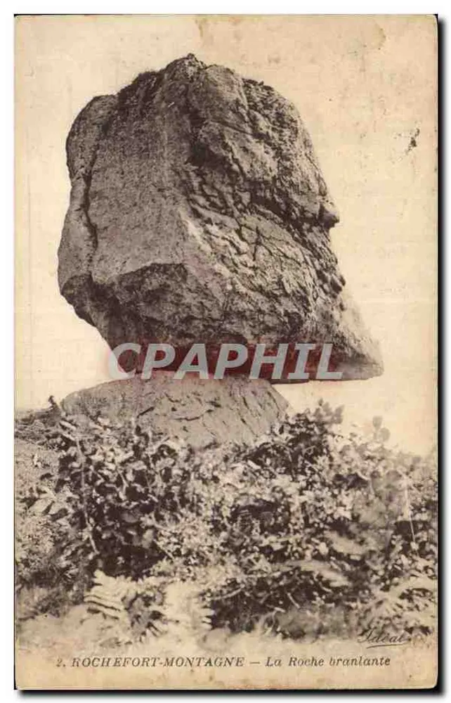 Rochefort-Montagne — Die Schaukelsteine — Ideal - Vorderseite