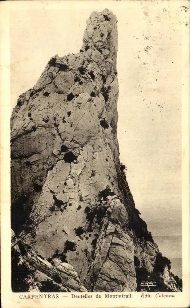Carpentras — Dentelles de Montmirail — Edit. Colonna - Frente