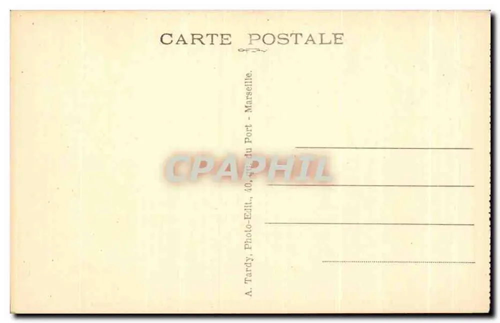 Saint-Zacharie (Var) — Hotel Château de Mont-Vert — Les Pièces d'eau — Tardy - Rückseite