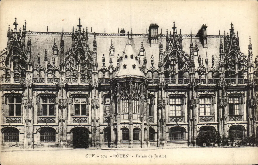 Rouen — Palácio de Justiça — C.V. - 274 - Frente