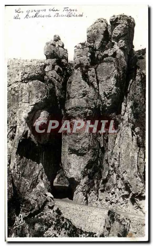 Die Gorges du Tarn — Die Bouillères Felsen — A.P.A. Nr. 7 - Vorderseite