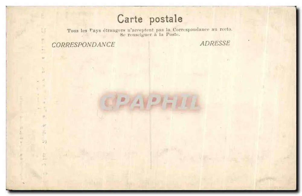 Dauphiné — Route de la Grande-Chartreuse. Der Gipfel des Éillette — Foto. Jager, Papeterie des Alpes Eug. Robert, Grenoble - Rückseite