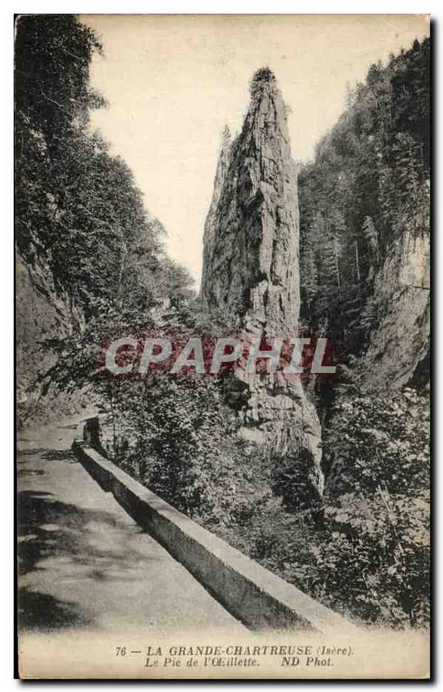 A Grande-Chartreuse (Isère) — O Pic de l'Oeillette — ND Phot. - Frente