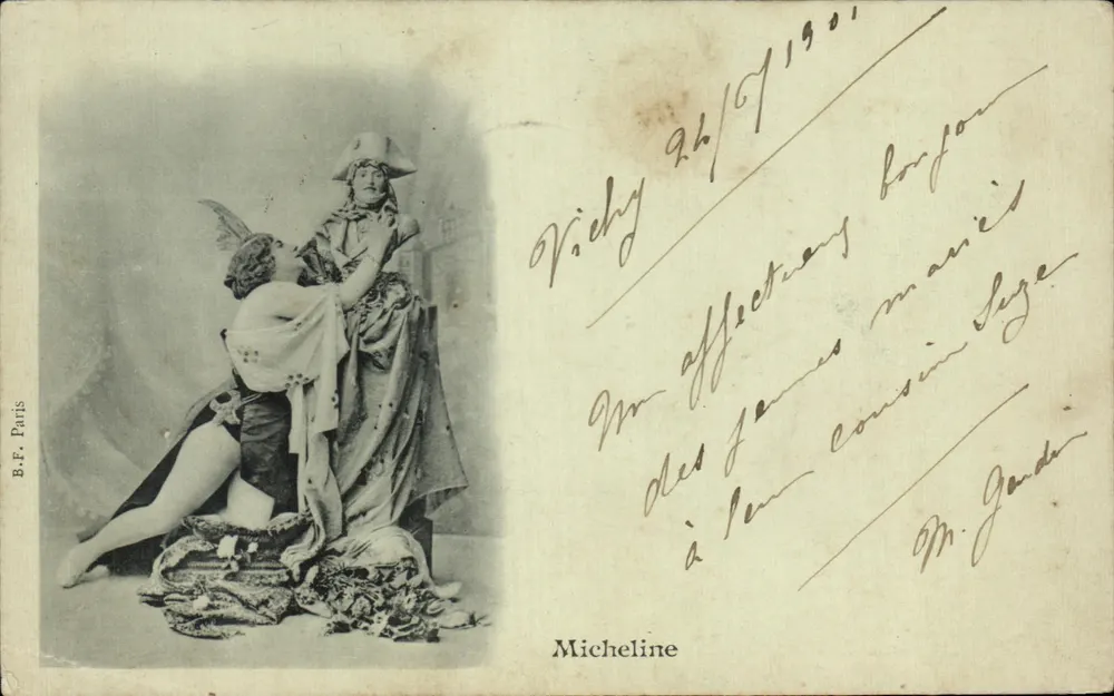 Estátua da Liberdade — B.F. Paris — n° Micheline - Frente