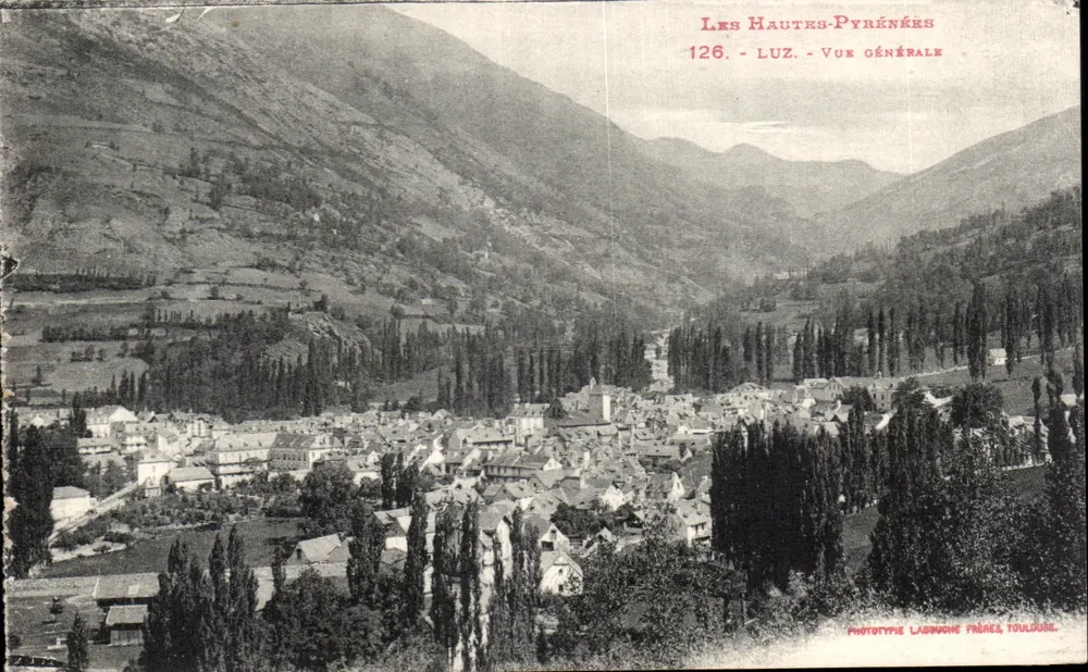 Luz - Allgemeiner Blick — Les Hautes-Pyrénées — Phototype Lassouche Frères, Toulouse - Vorderseite