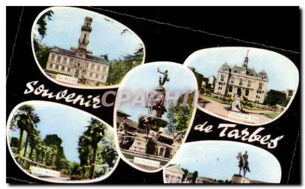 Tarbes — Lembrete de Tarbes — Cie des Arts Photomécaniques - Frente