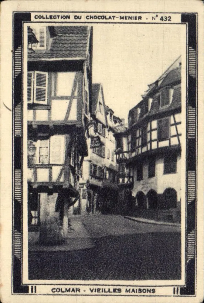 Colmar - Velhas Casas — Coleção do Chocolat-Menier, N°432 - Frente