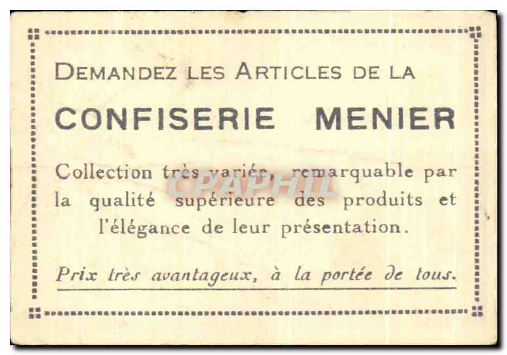 Atenas - Teatro de Dionísio — Coleção do Chocolate-Menier n°702, editor N. Zographos - Verso