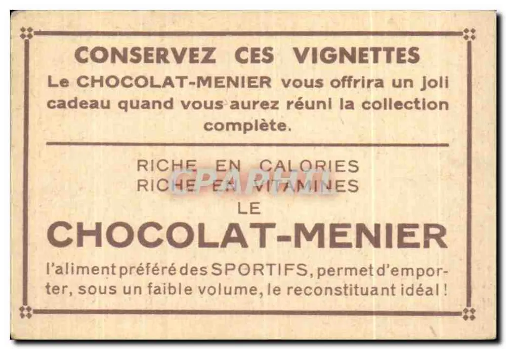 Seville - La Tour du Nord — Collection du Chocolat-Menier N°134 - Verso
