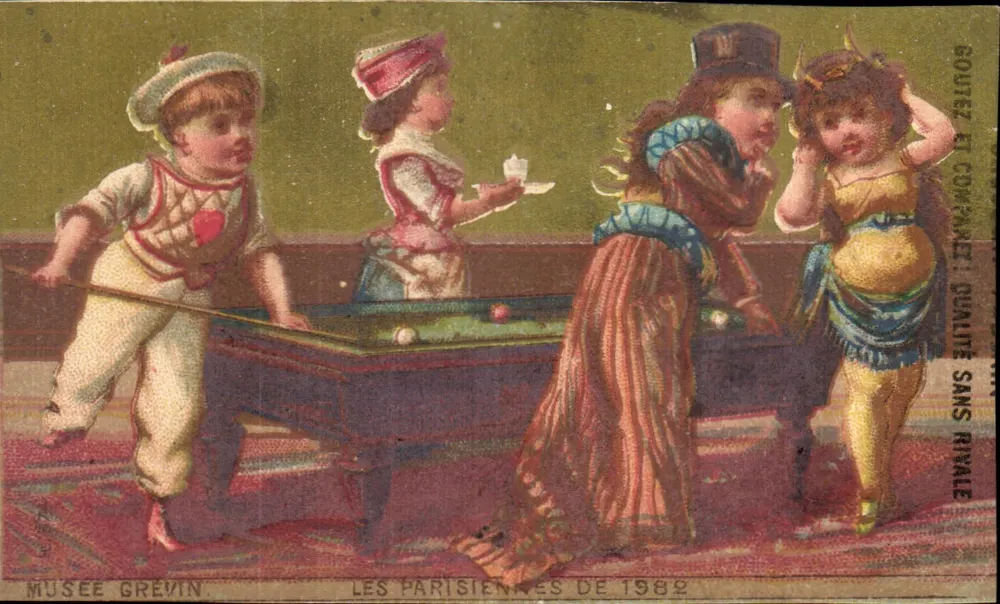 Die Parisiennes von 1902 — Musée Grévin — Gouitez et Compagnie - Vorderseite