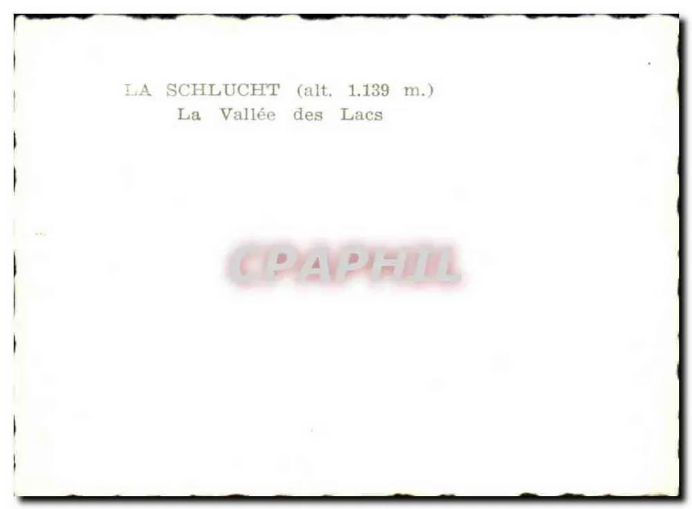 La Schlucht (alt. 1.139 m.) — A Vale dos Lagos — Marasos - Verso
