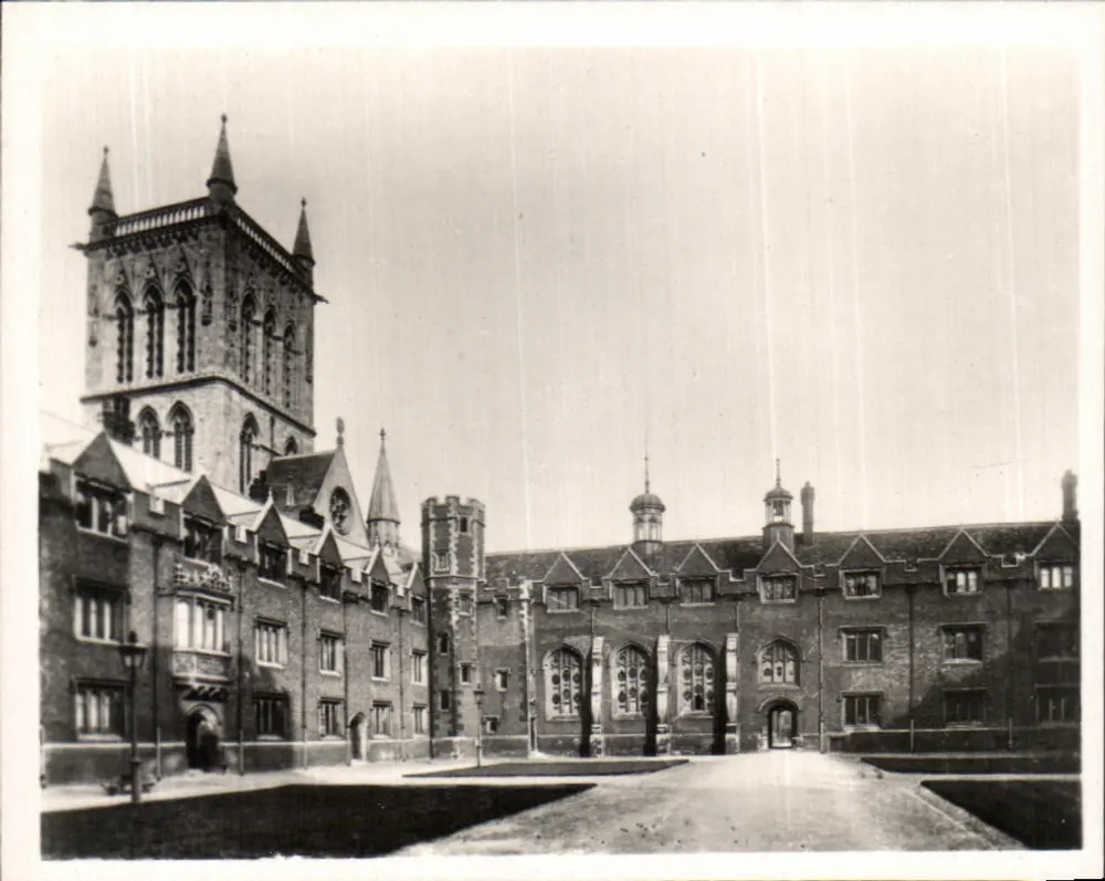 Großer Hof, St John's College — Cambridge — ohne Verleger oder Seriennummer sichtbar - Vorderseite