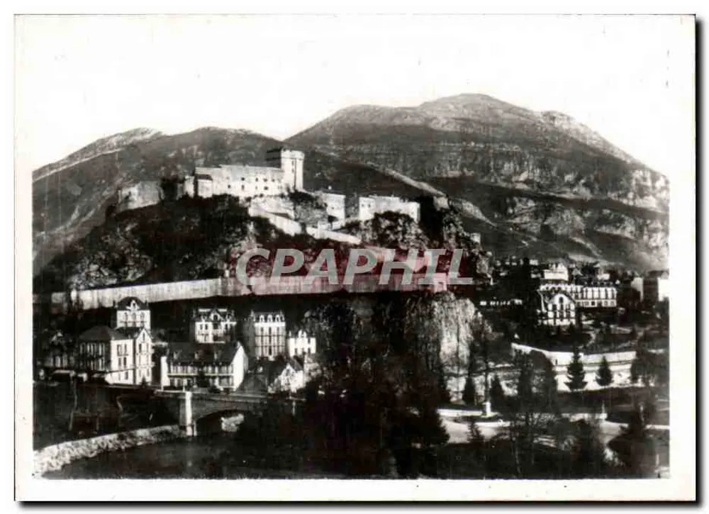 Lourdes — Il Castello-Fortezza e il Gave — serie 8 - Recto