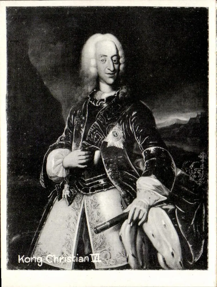 Porträt von Christian III — König von Dänemark — unbekannter Verleger, Seriennummer nicht sichtbar - Vorderseite