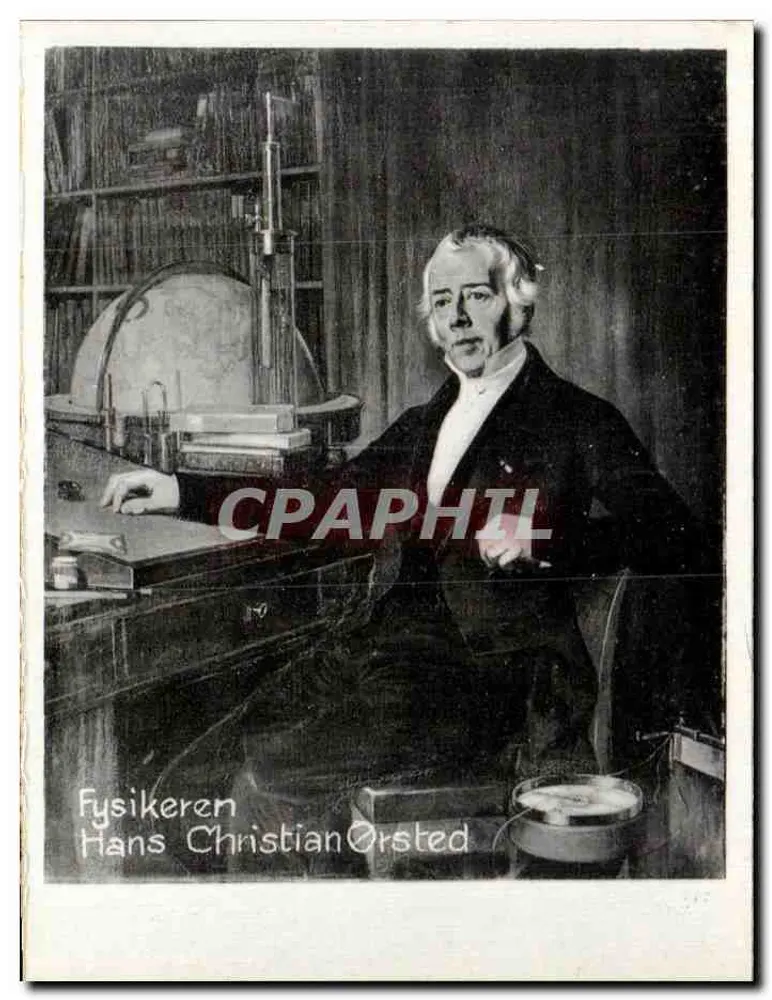 Physiker Hans Christian Ørsted — Portrait - Vorderseite