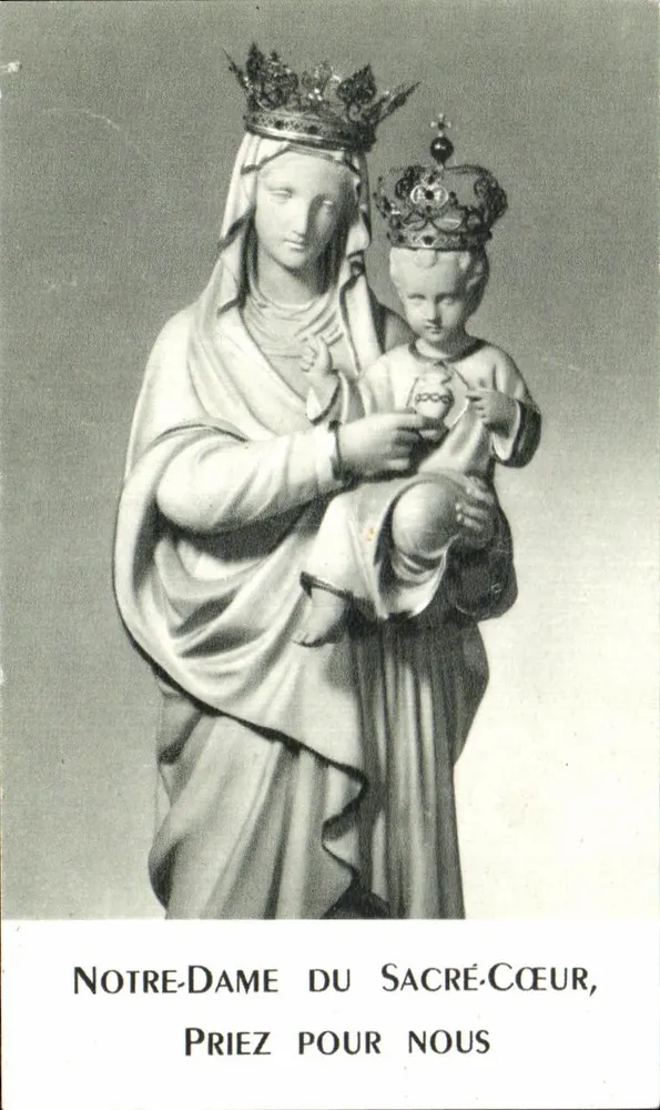 Notre-Dame du Sacré-Cœur — Statue — Verlag nicht sichtbar - Vorderseite