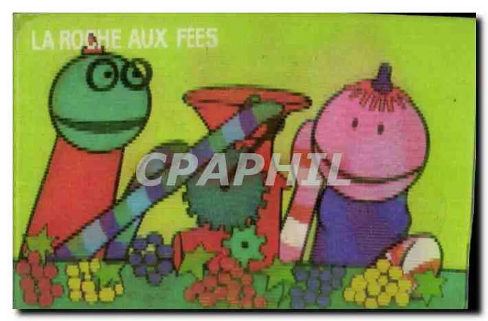 La Roche aux Fées — Casimir und seine Freunde als Winzer — Verlag Belkodap, Nr. 17 - Vorderseite