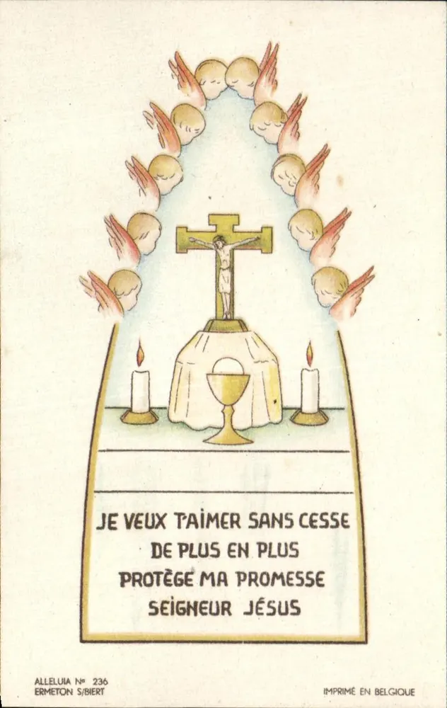 Kreuzigung und Rosenkranz der Engel — Alleluia N° 236 — Ermeton S/Biert - Vorderseite