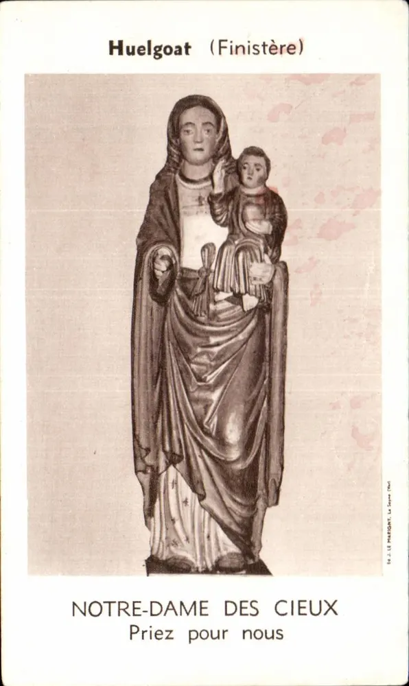 Notre-Dame des Cieux — Huelgoat (Finistère) — J. Le Prigent, La Dépêche (Neufundland) - Vorderseite