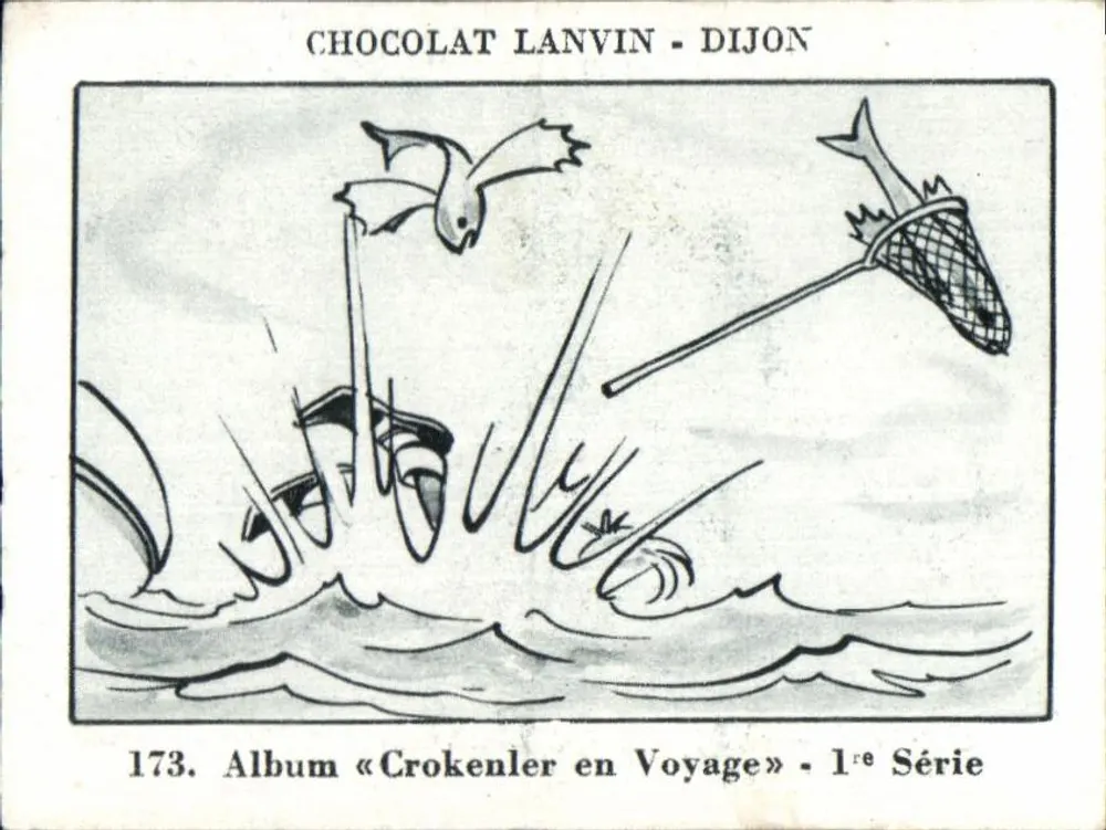 Stazzzone d'Urezza (Corse) — vista panorâmica — Chocolat Lanvin - Dijon, 1ª Série - Frente