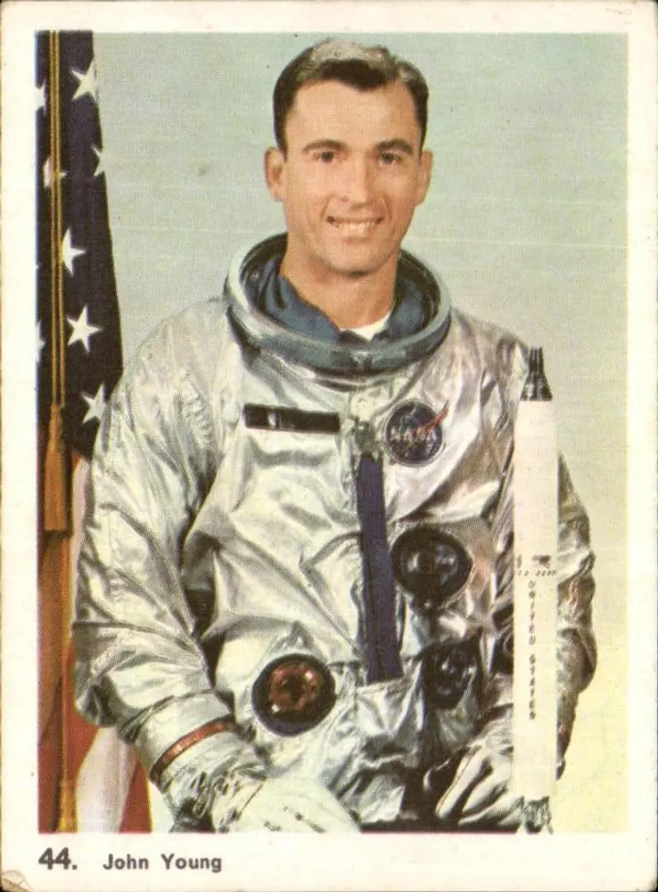 John Young — astronauta americano — n°44 - Frente