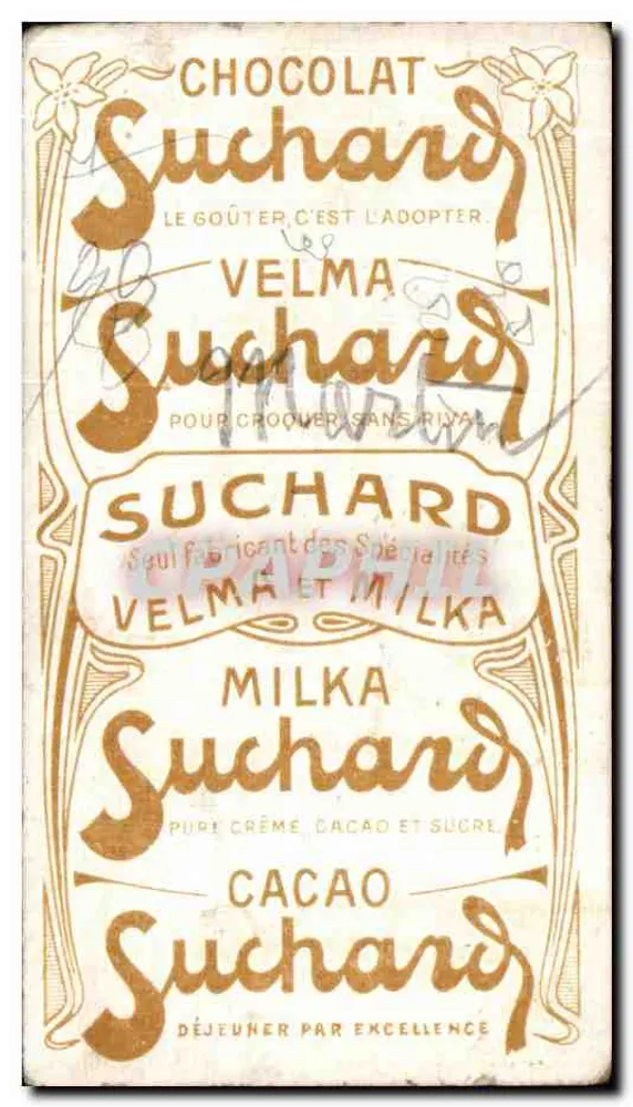 Velma Suchard — Dança no ponte de Avignon — editor Velma Suchard, n°9 - Verso