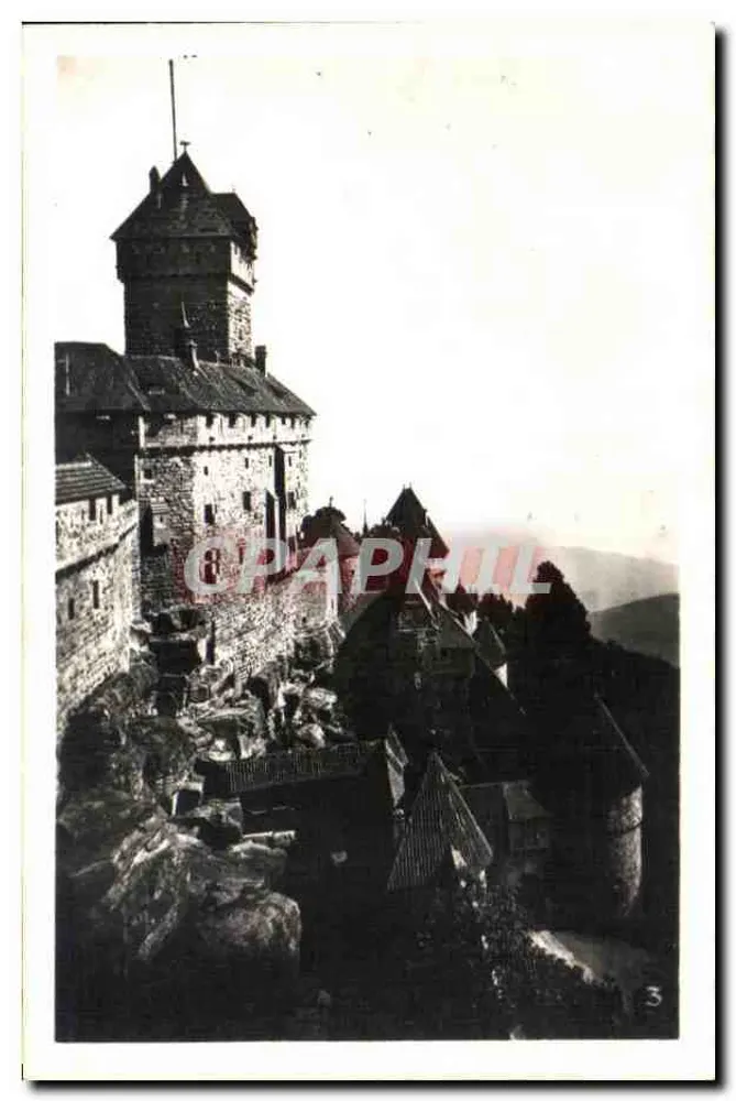 Castelo de Montségur — vista panorâmica — série 3 - Frente