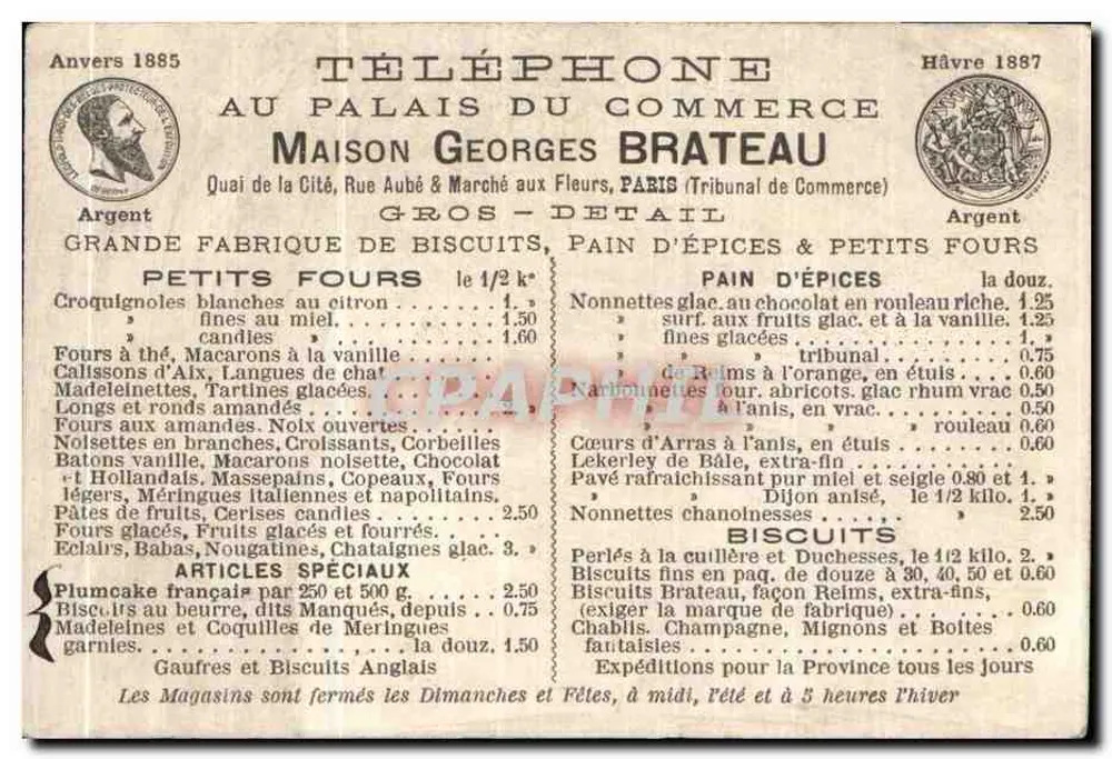 Frau in rotem Kleid — Quai de la Cité, Paris — Georges Brateau - Rückseite