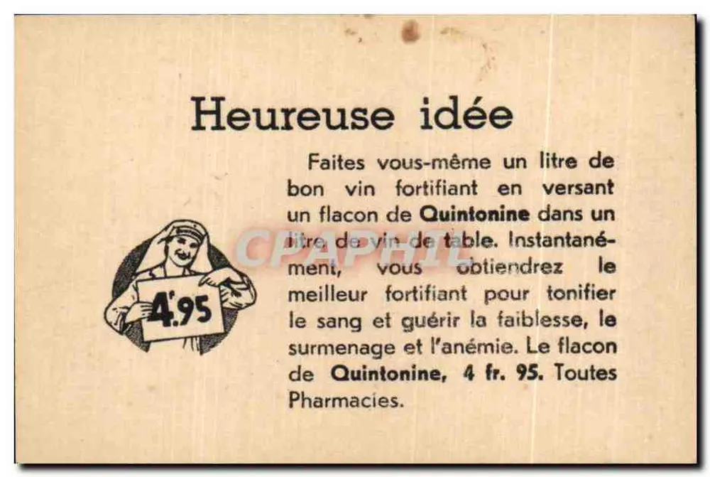 Dourdan (S.-et-Oise) — Das Schloss — Hélio Combier, Mâcon - Rückseite