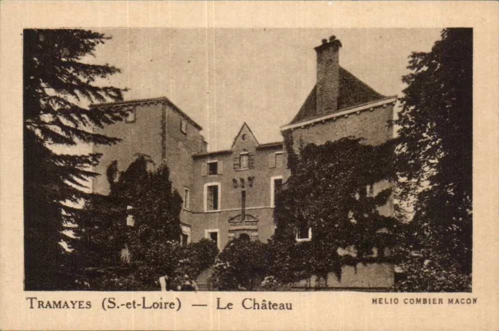 Tramayes (S.-et-Loire) — Das Schloss — Hélios Combier, Macon - Vorderseite
