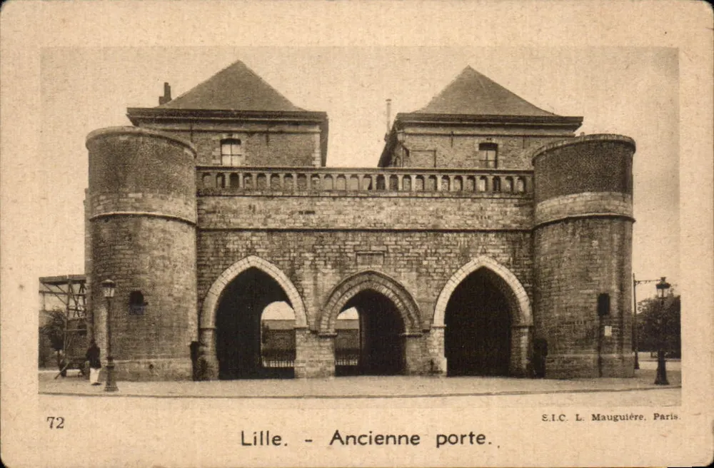 Lille - Antiga porta — S.I.C. L. Mauguière, Paris, n°72 - Frente