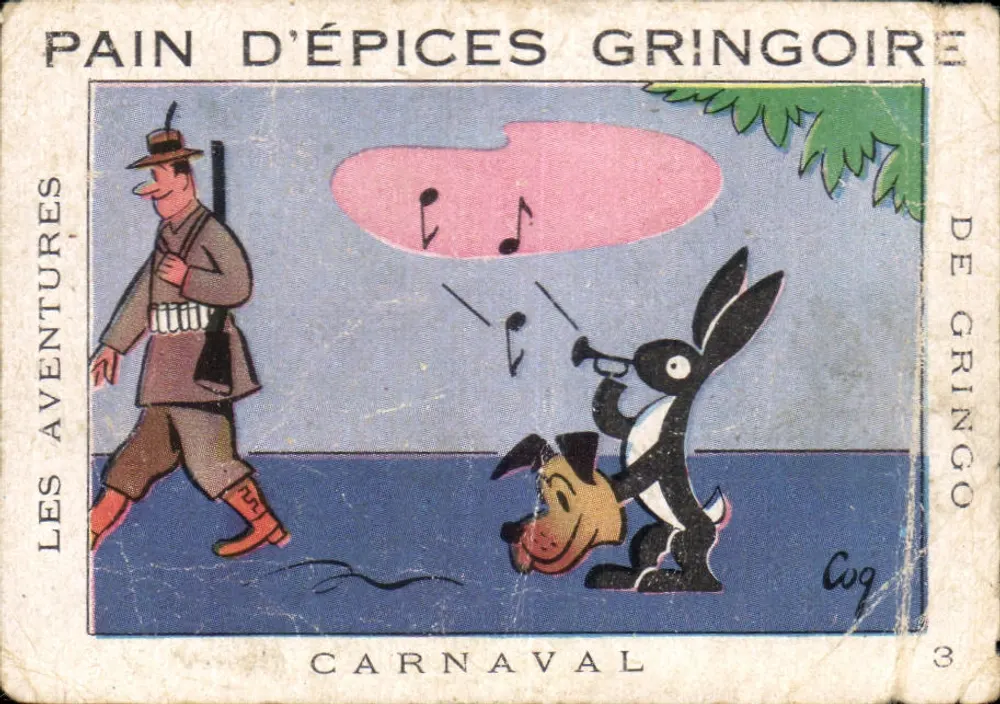Die Abenteuer von Gringo — Karneval — Gringoire - Vorderseite